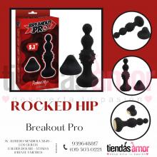 BREAKOUT PRO ROCKED HIP ESTIMULADOR ANAL CLÍTORIS Y PEZONES